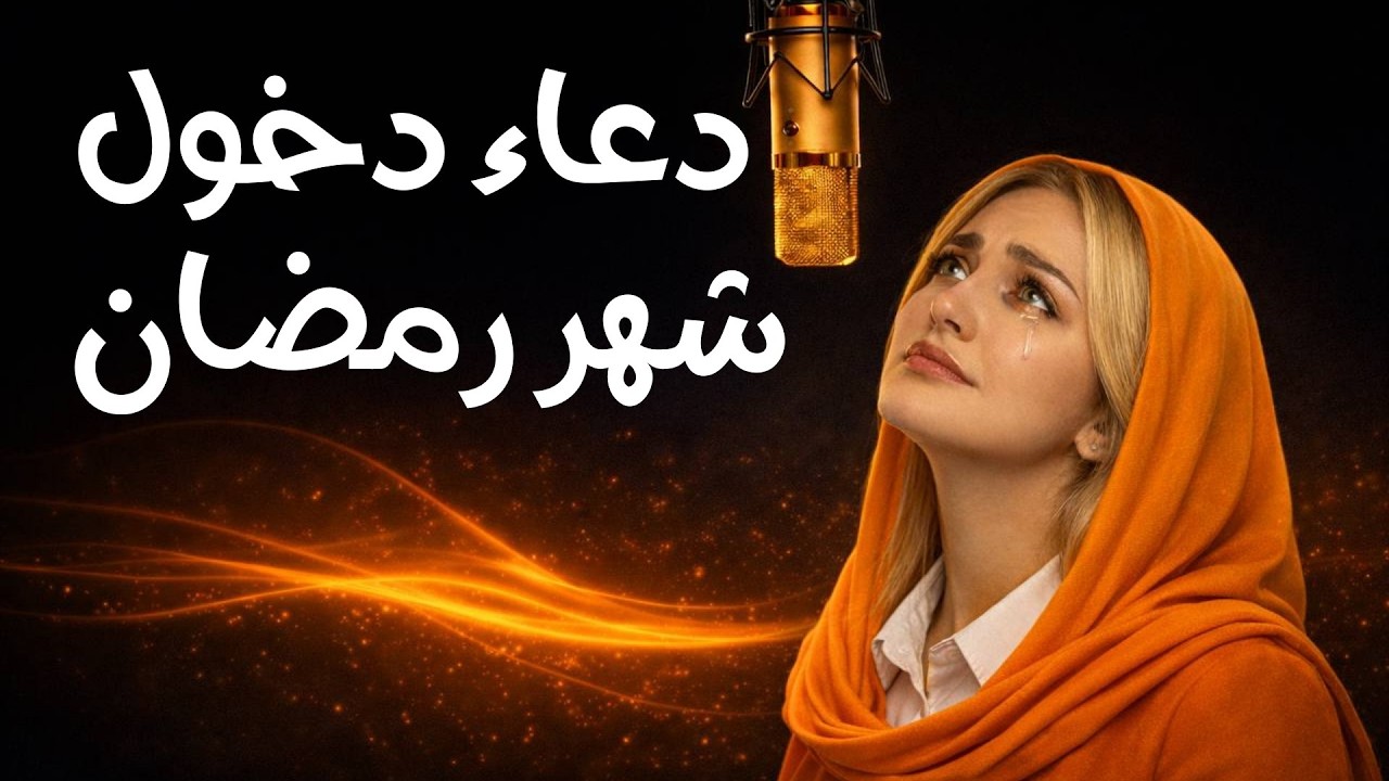 دعاء دخول شهر رمضان | اللهم بلغنا رمضان | دعاء مؤثر بصوت خاشع