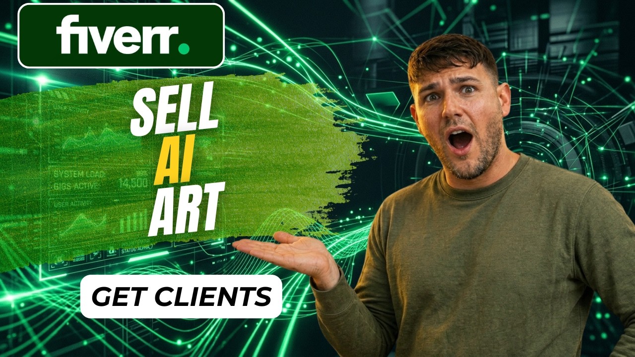 How To Use Fiverr To Sell AI Art Services (2026 Guide)
