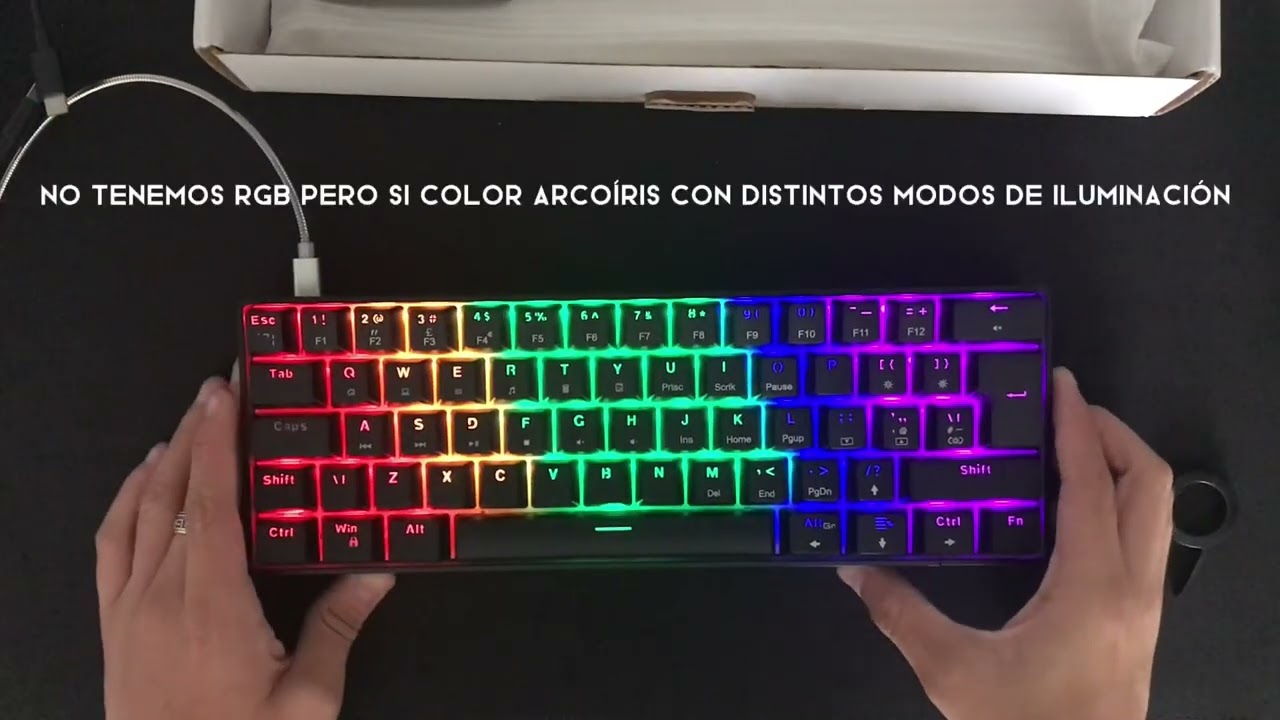 UNBOXING Teclado Mecánico ZiYouLang T60 calidad-precio