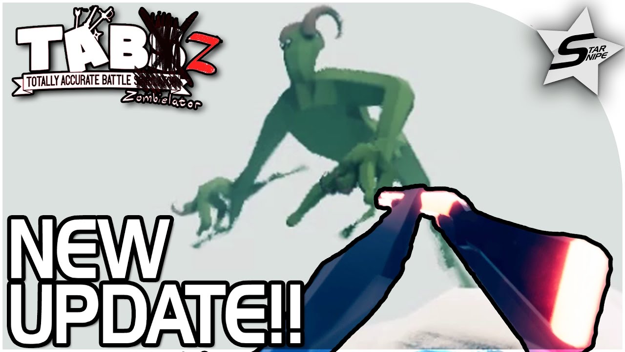 TABZ UPDATE!! - NEW GOAT BOSS ZOMBIE, GIANT KING ZOMBIE, THE GRABBER Secret Weapon!! - TABZ Gameplay