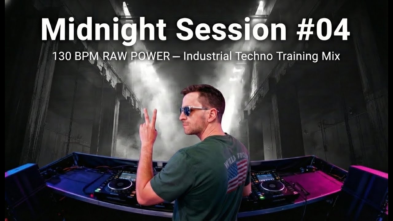 130 BPM RAW POWER — Industrial Techno Training Mix [Session #04]