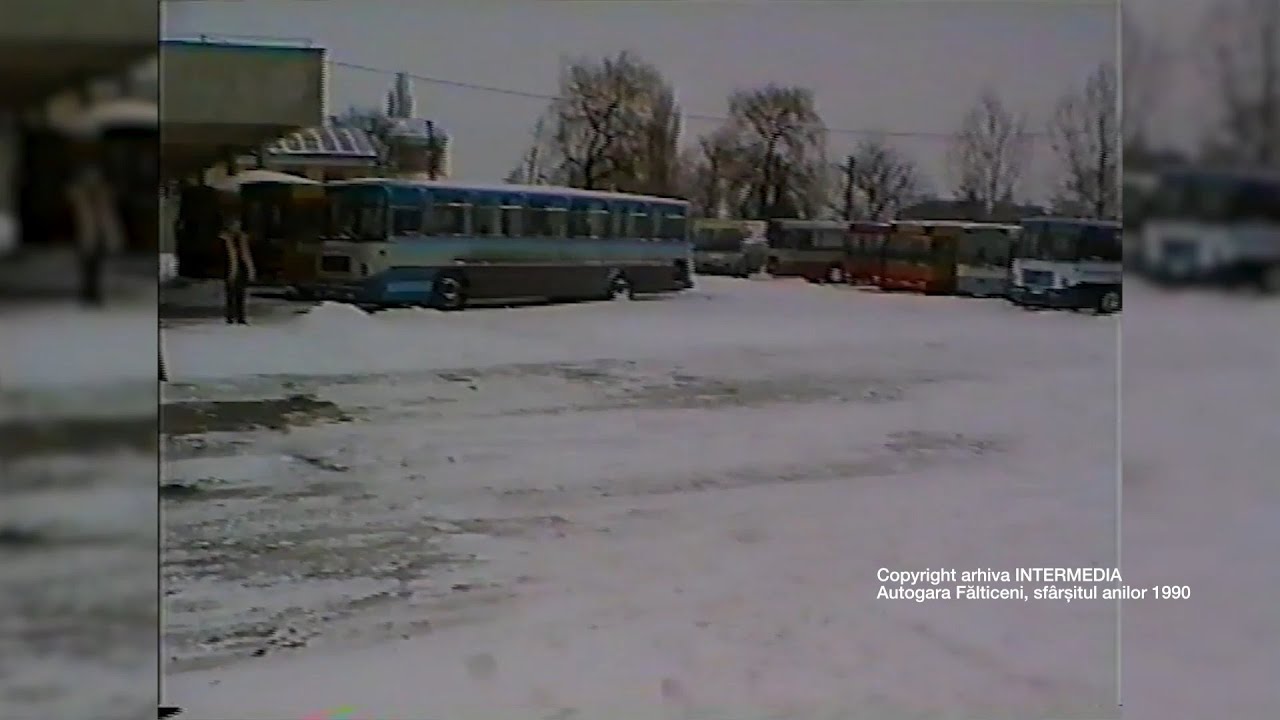 No Comment – Centrul și autogara Fălticeni la finalul anilor ‘90