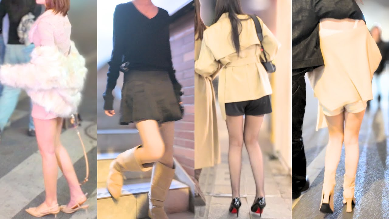 4K China City Walk | 💋Temptation of Madam, Plump and Erect.
