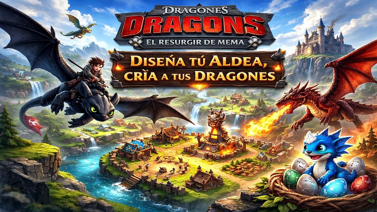 Gestión y DRAGONES ¡GRAN CÓCTEL! | Dragones el resurgir de mema