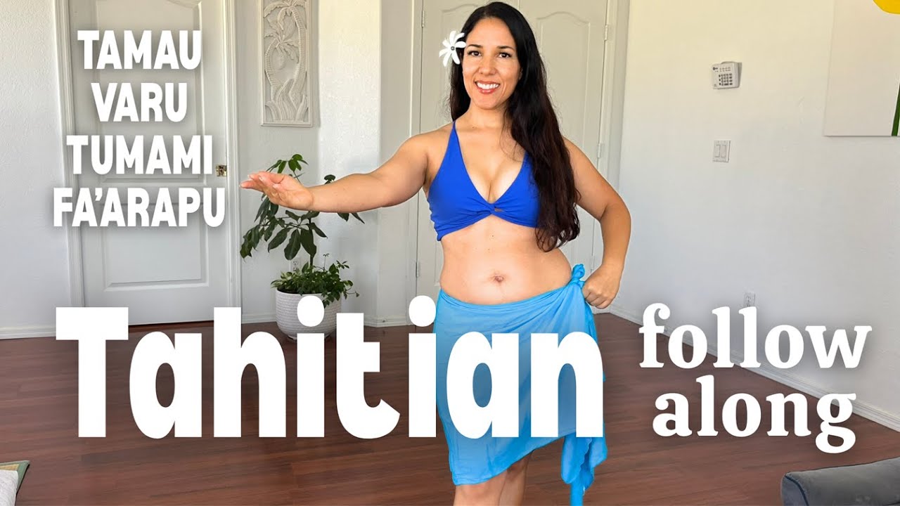 Tahitian Follow Along 🌺 Tamau, Varu, Tumami, Fa'arapu