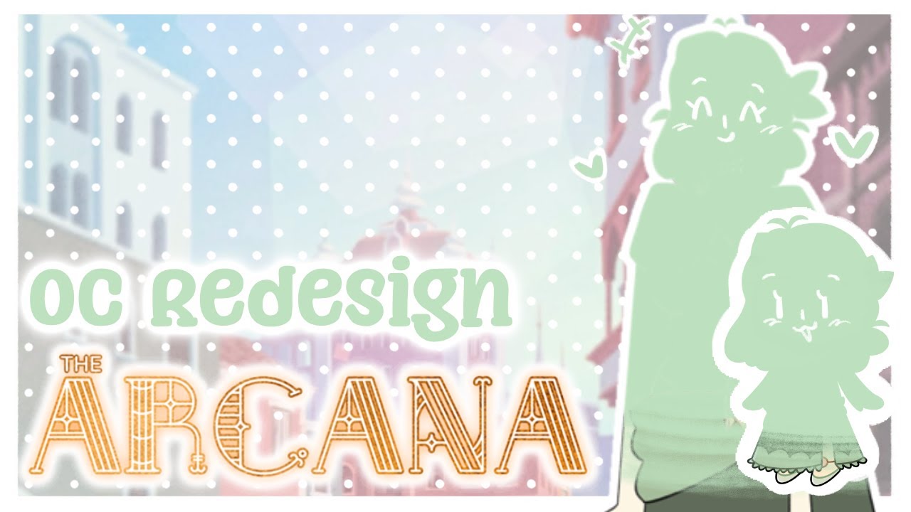 redesigning my arcana oc ♡ speedpaint and commentary!