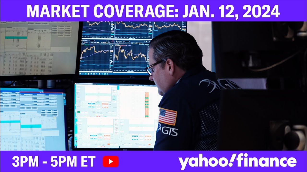 Stock market today: S&P 500 edges back toward record as stocks close winning week |January 12, 2024