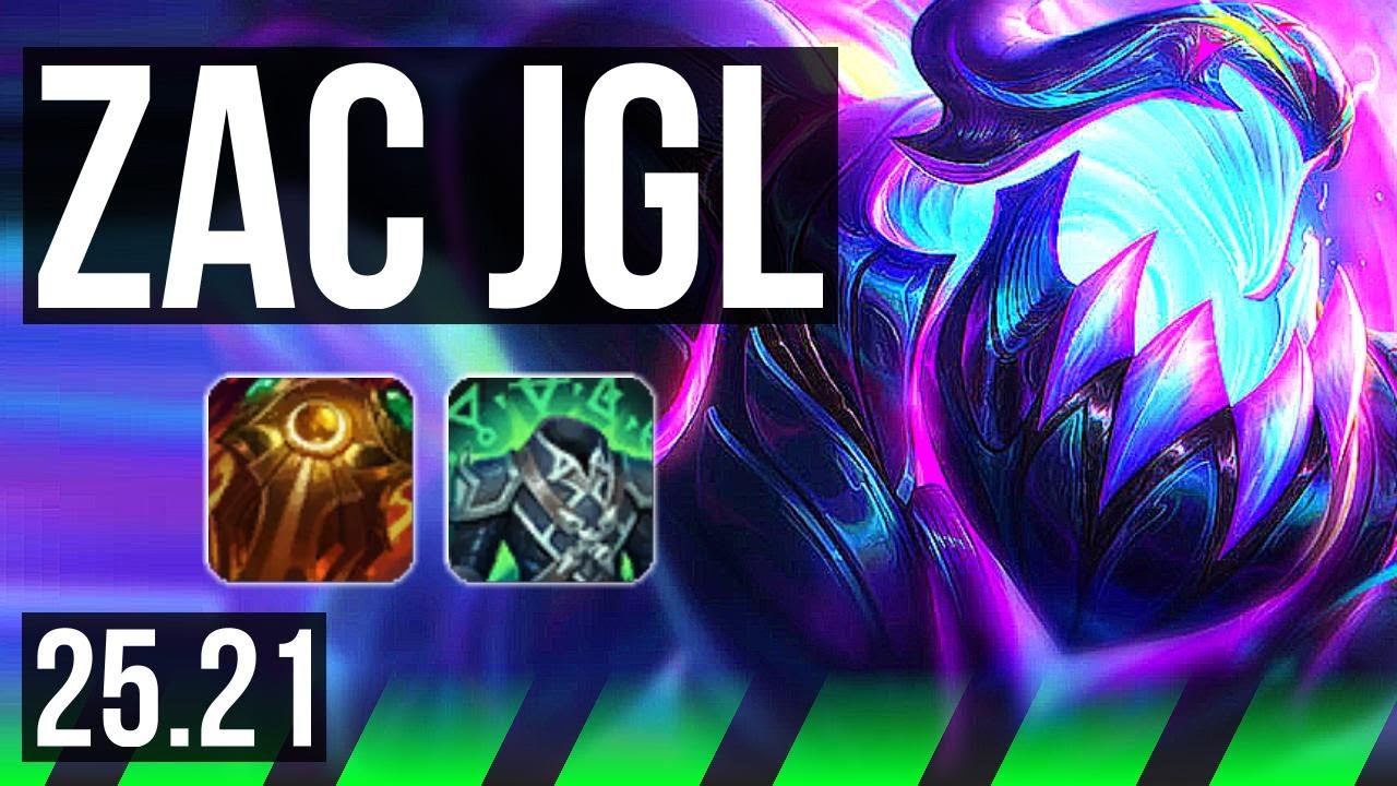 ZAC vs VOLIBEAR (JGL) | EUW Master | 25.21