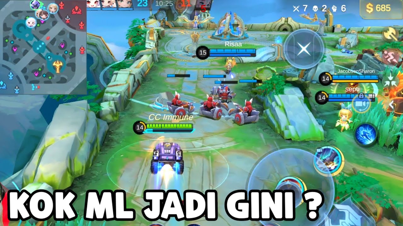 KOK MOBILE LEGENDS JADI GINI ! ANEH UDAH RUSAK