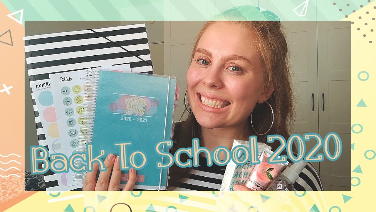 BACK TO SCHOOL 2020! : EKAA KERTAA OPEKALENTERI KÄYTÖSSÄ! 📓