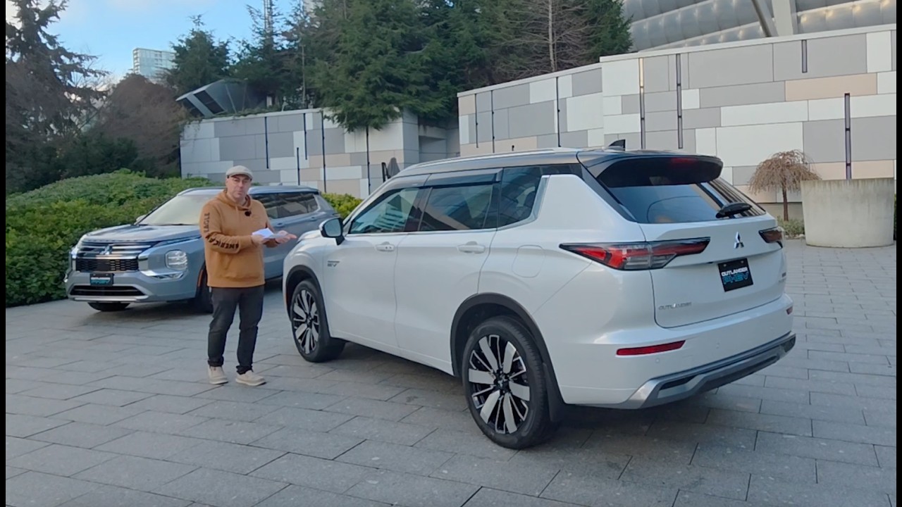 Первый тест-драйв Mitsubishi Outlander PHEV 2026 года: как позади, так и впереди Toyota RAV4 PHEV...