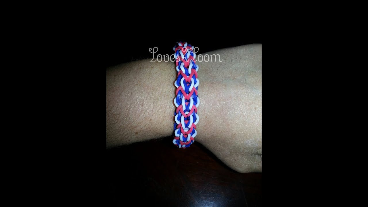 Мой новый браслет Rainbow Loom «Ангел-хранитель» / Мастер-класс