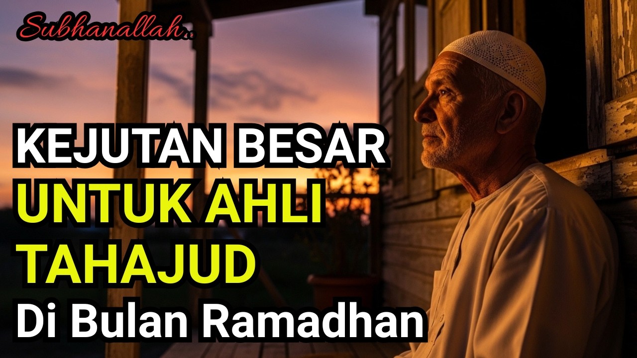 Jika Rutin Tahajud, Allah Sedang Mengubah Takdirmu | Bersyukurlah