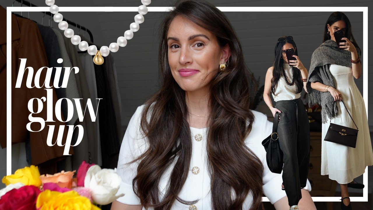 GLOW UP | New Hair, Very Demure very mindful, luxury shopping, new in my jewellery collection | Pia
