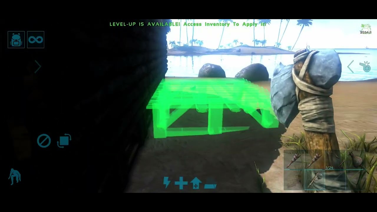 ARK GAMEPLAY - ARK SURVIVAL iphone 16pro Full 15 minute gameplay