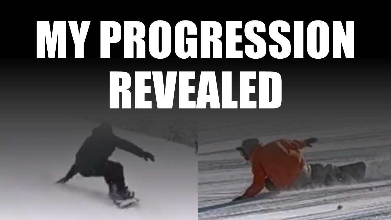 The reality of snowboard carving progression - my footage (and mistakes) revealed