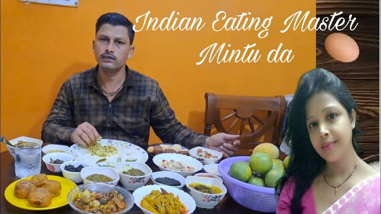 ভোজন রসিক মিন্টু দা Indian Eating Master 《EasytoCook21 👩‍🍳》