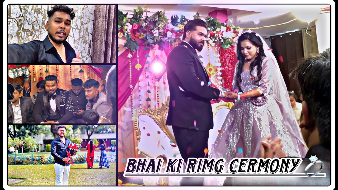 Bhai ki ring 💍 cermony 🥳🎂🎉| pura parivar eksath Hogyaa | congratulations 🥂 🫶