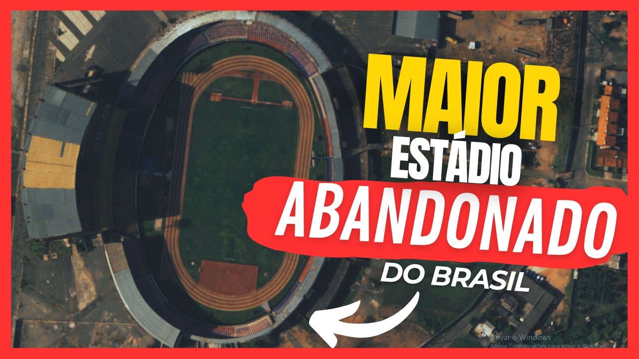 PINHEIRÃO - O MAIOR estádio abandonado do Brasil
