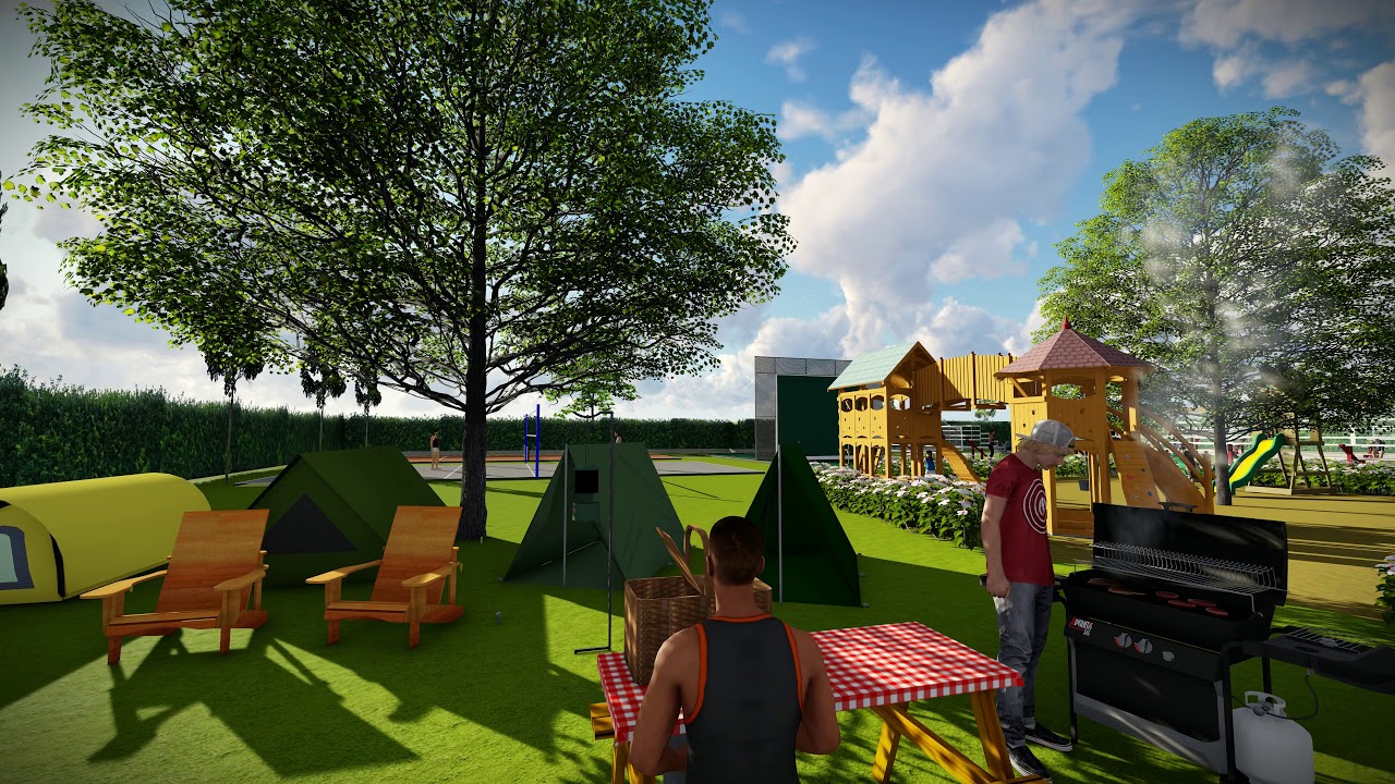 DISEÑO DE ZONA DE ESPARCIMIENTO