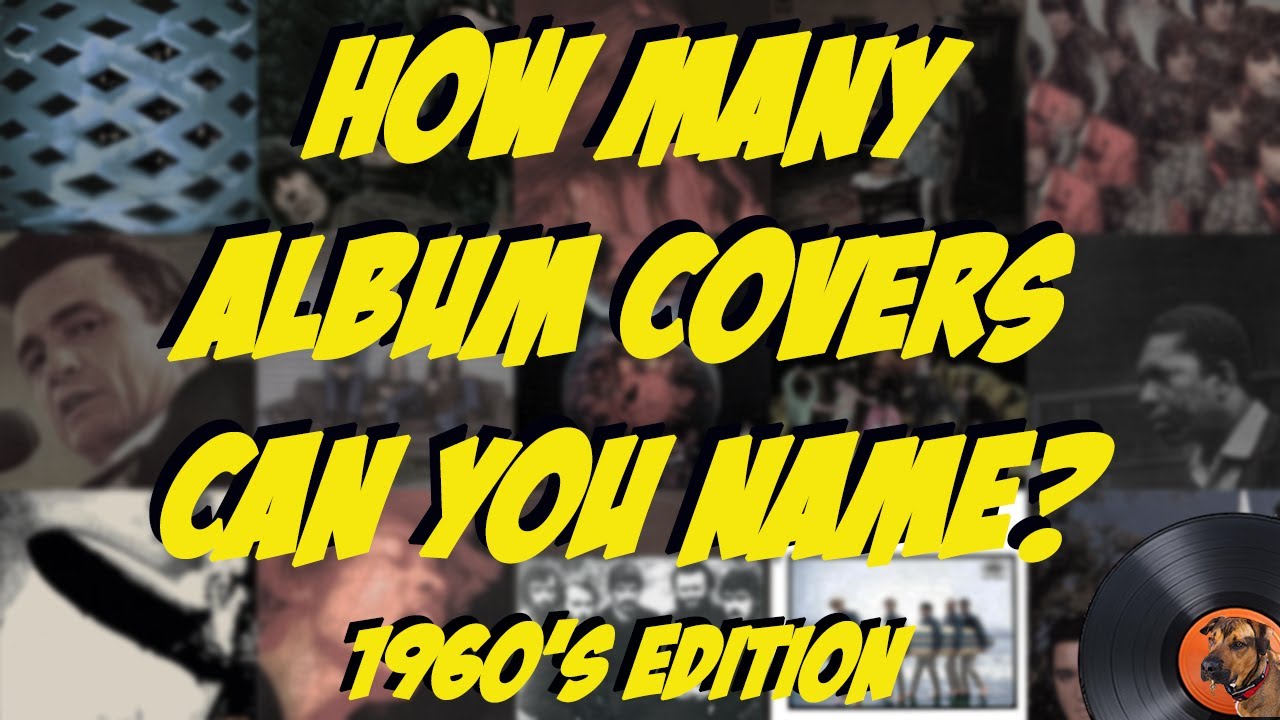 Guess the album - 1960's edition! 50 album covers with text removed - how many can you name?