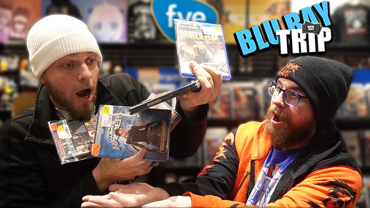 First Blu-ray Hunt of 2024 at FYE baby!!!!! We found movies and... dented Steelbooks?!?! Holy MOLY!