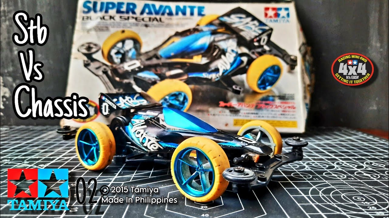 TAMIYA MINI 4WD SUPER AVANTE BLACK SPECIAL VS CHASSIS STB | 36