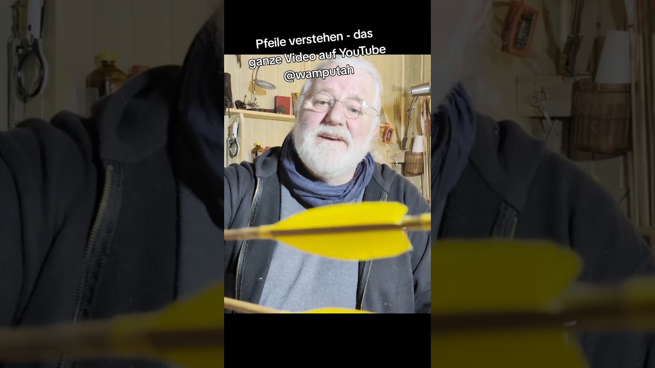 Welche Pfeile passen zu dir/ deinem Bogen?Jetzt auf YouTube @wamputah#Bogenschie&szlig;en #Pfeil #wamputah