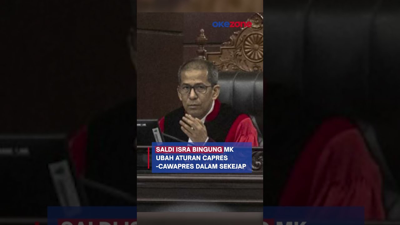 Saldi Isra Bingung MK Ubah Aturan Capres Cawapres dalam Sekejap
