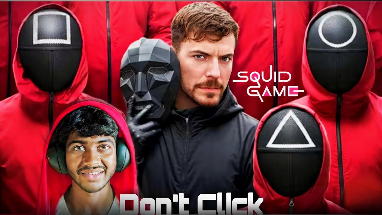SQUID GAME V's Mr Beast Challenge 🤫
