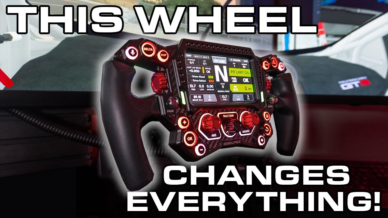 IS THIS THE PERFECT SIM RACING WHEEL?! Soelpec Spectra XR Review