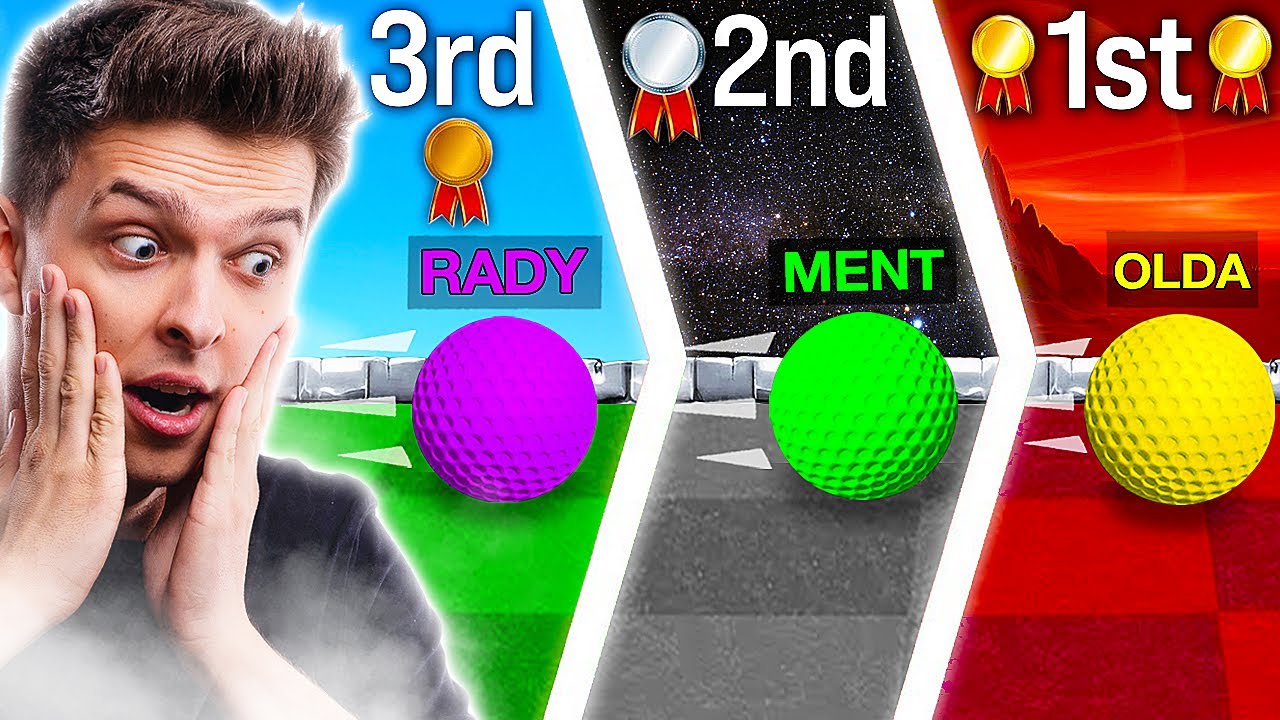 INTERGALAKTICKÝ ZÁVOD V GOLFU! w/ @RadekHradek a Olda