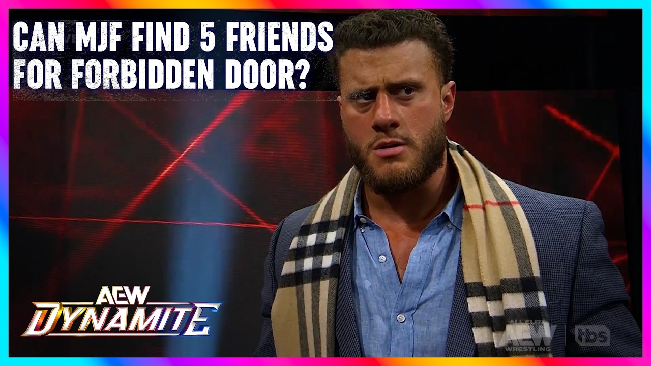 MJF Cannot Believe His Match At Forbidden Door | AEW Dynamite