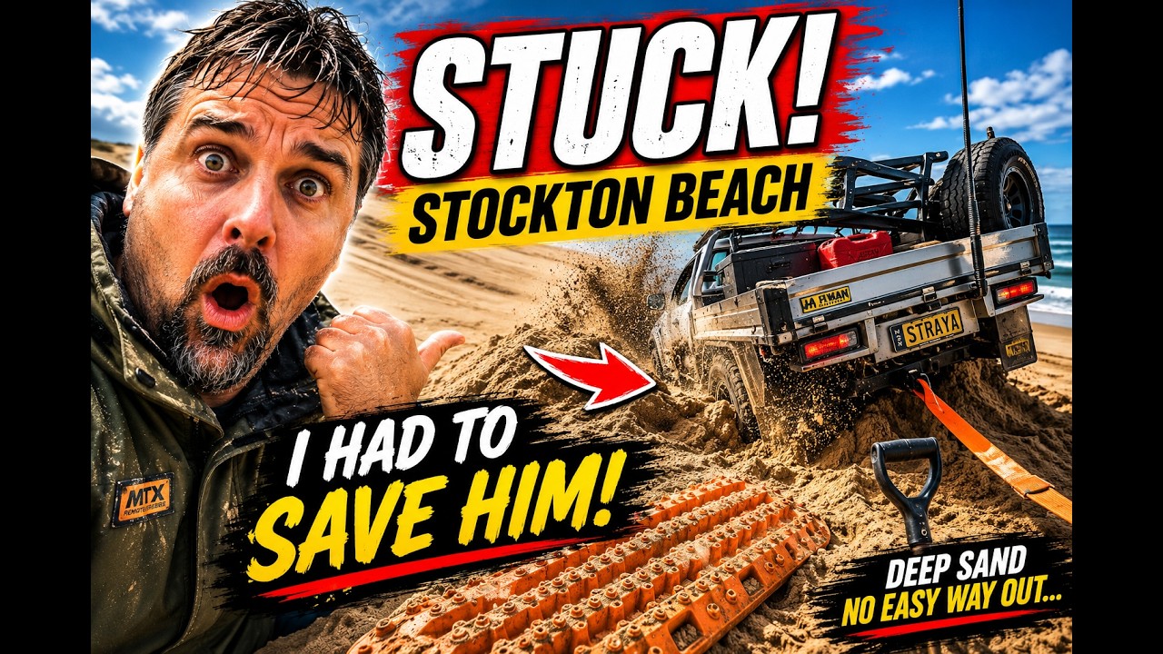 Stockton Beach Tried to Stop Me… Then I Had to Rescue Someone