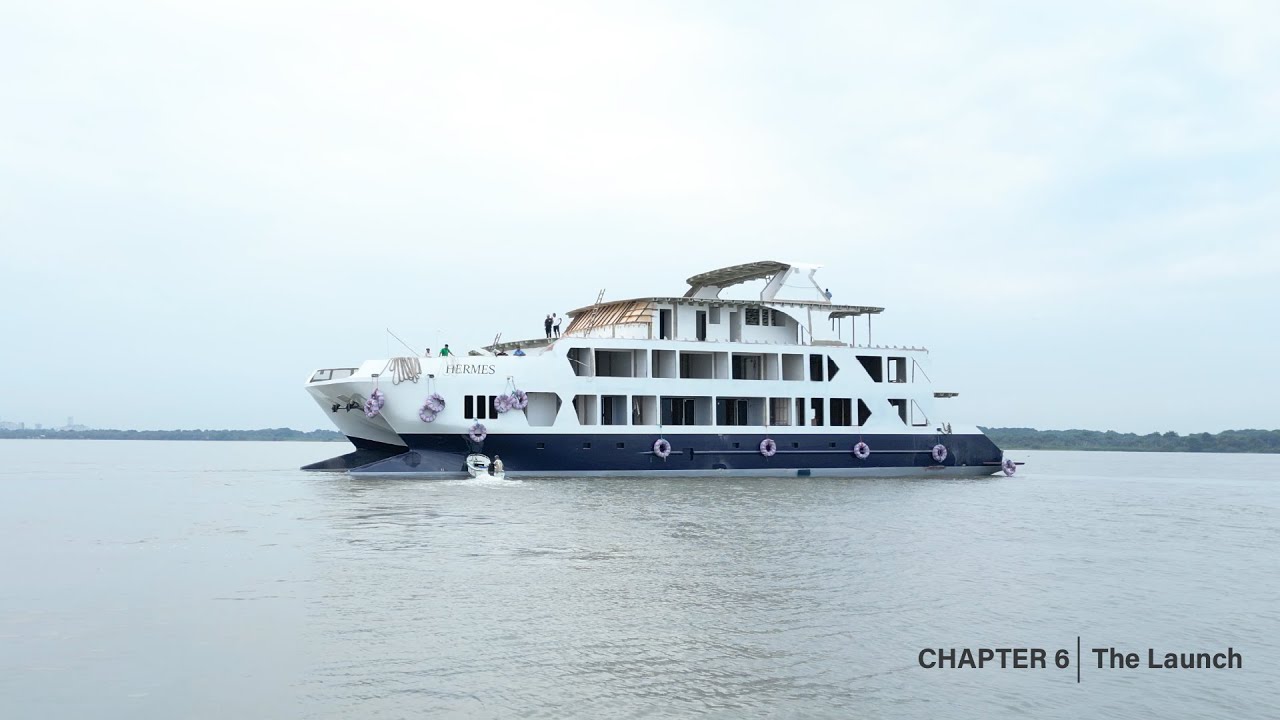Hermes Mega Catamaran: The Construction - Chapter 6: The Launch