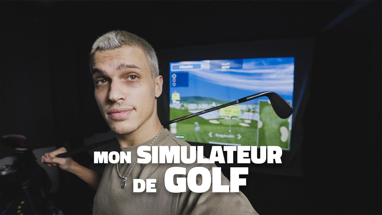 J'ai construit un simulateur de golf dans mon studio