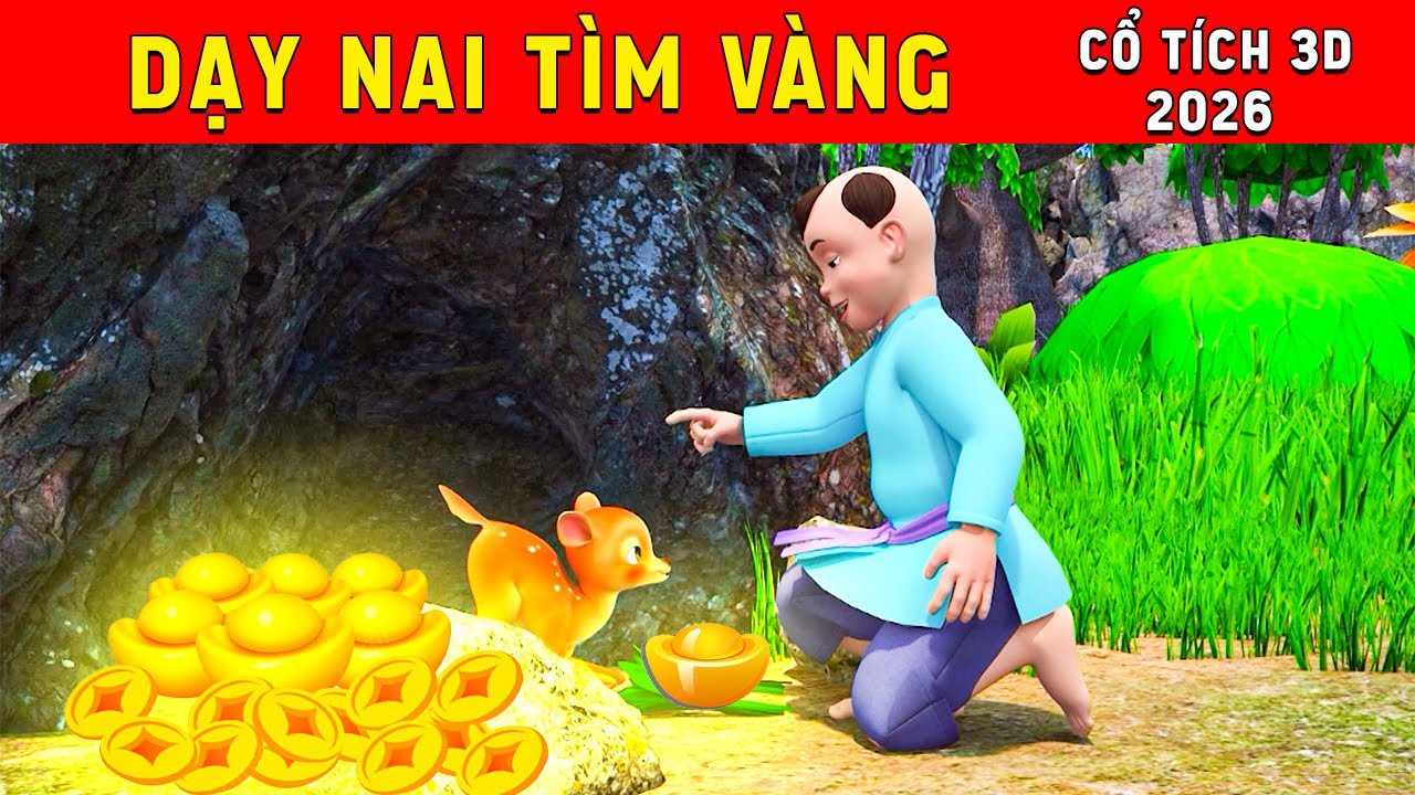 Cổ tích 3D tết Việt Nam 2026 - SỐNG CHUNG VỚI TIÊN - Bài học cuộc sống - Cổ tích sự tích Việt 2026