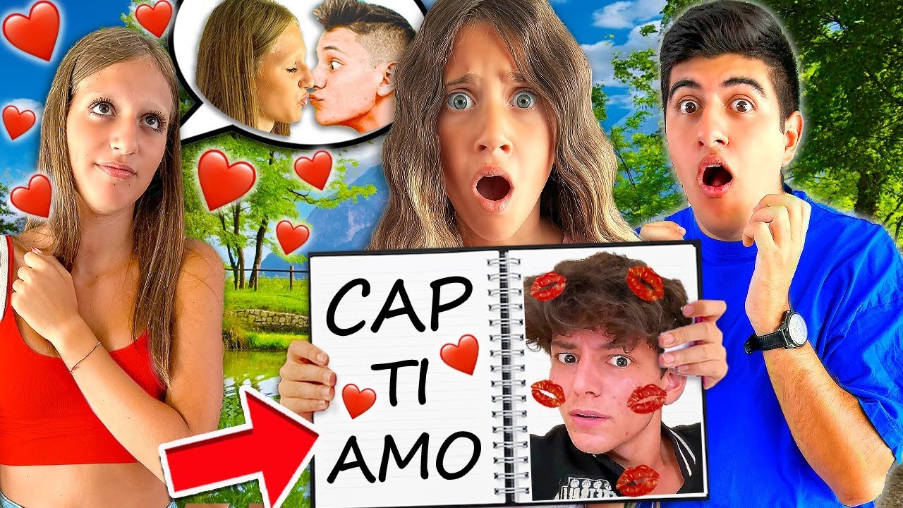 LEGGO IL DIARIO SEGRETO DELLA SUA AMICA CHIARA E SCOPRO CHE AMA CAP!💔 *Riky è Arrabbiato*