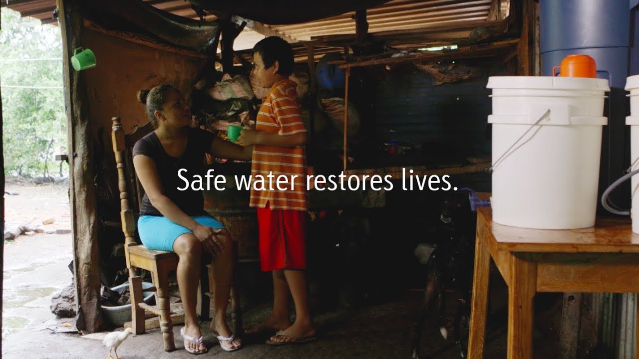 Clean drinking water saves lives! - Compassion International