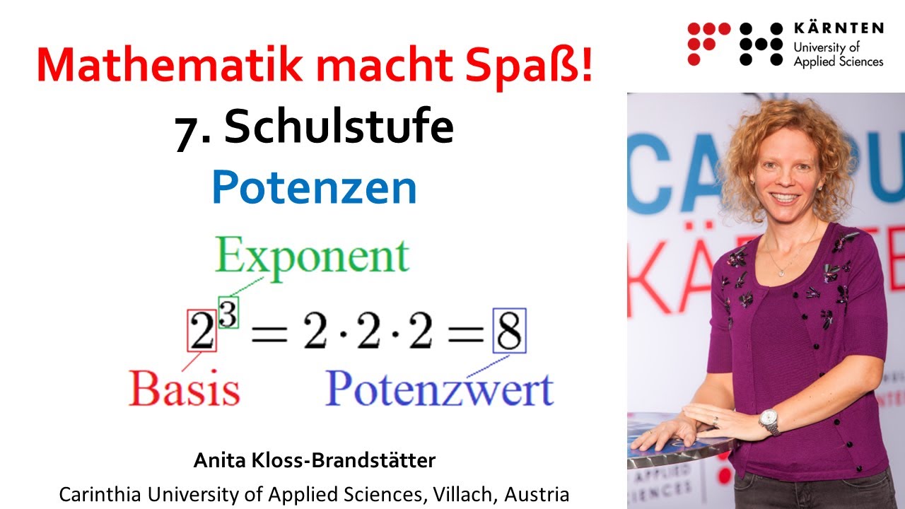 Rechnen mit Potenzen – einfach erklärt | 3. Klasse Gymnasium Österreich | 7. Schulstufe