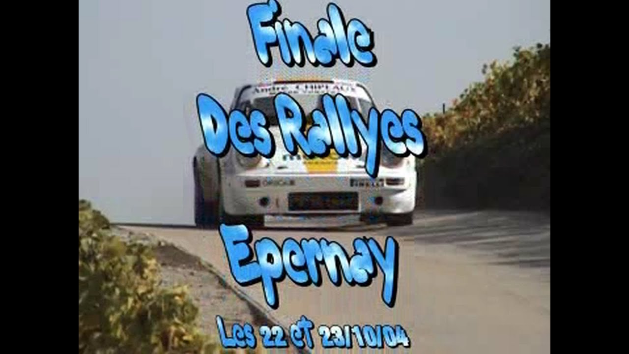 Finale des rallyes Epernay 2004, première partie