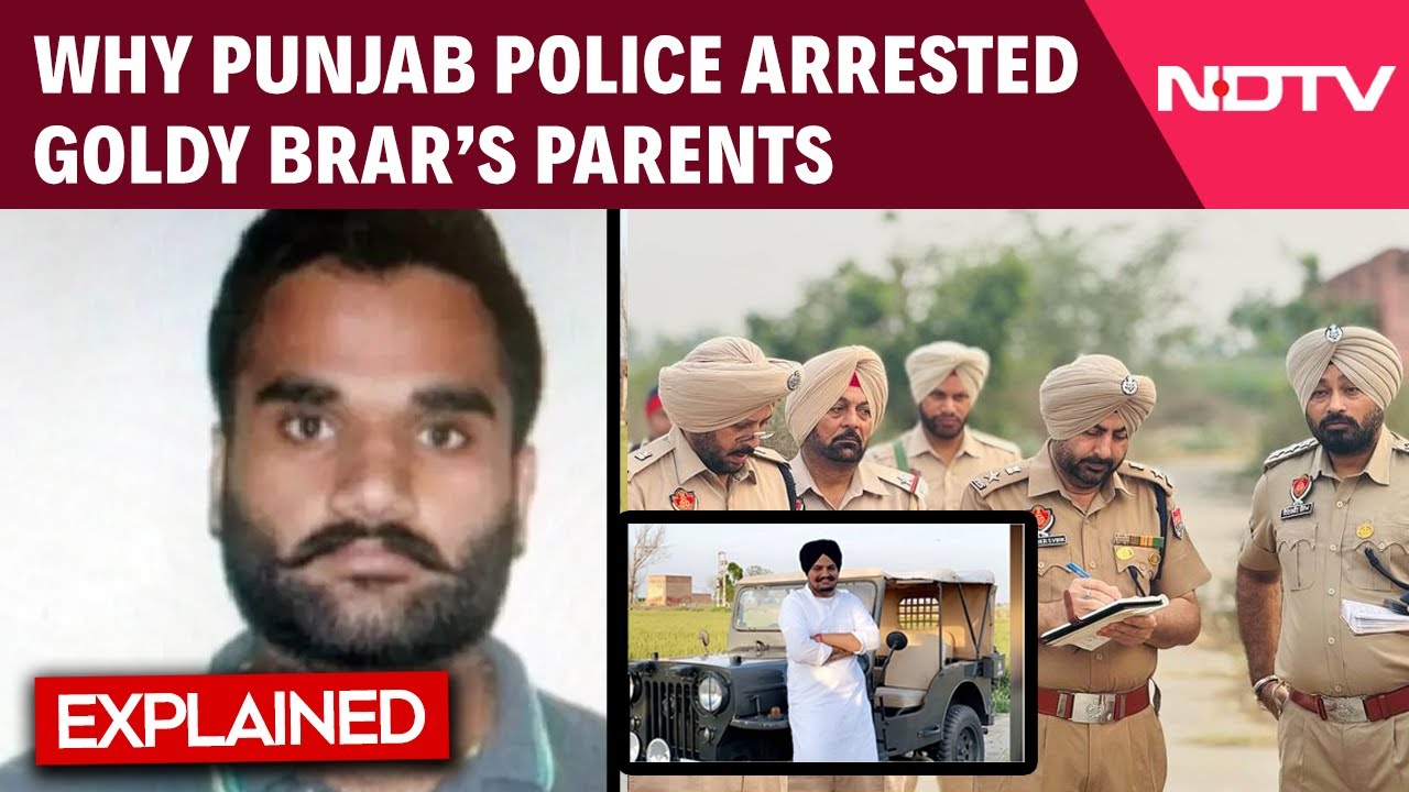 Punjab News | Parents Of Gangster Goldy Brar Arrested From Punjab In Extortion Case