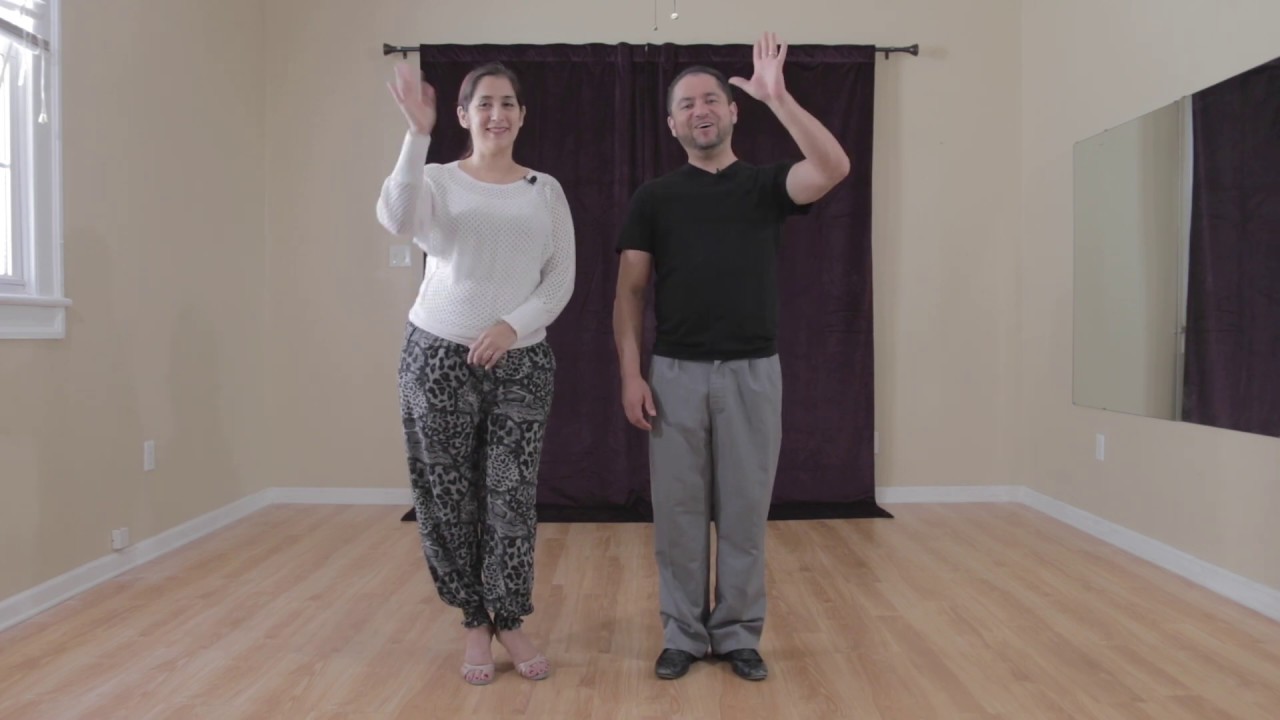 TANGO WITH MAUREEN AND CARLOS - TRADITIONAL GIRO, ENROSQUE AND PARADA