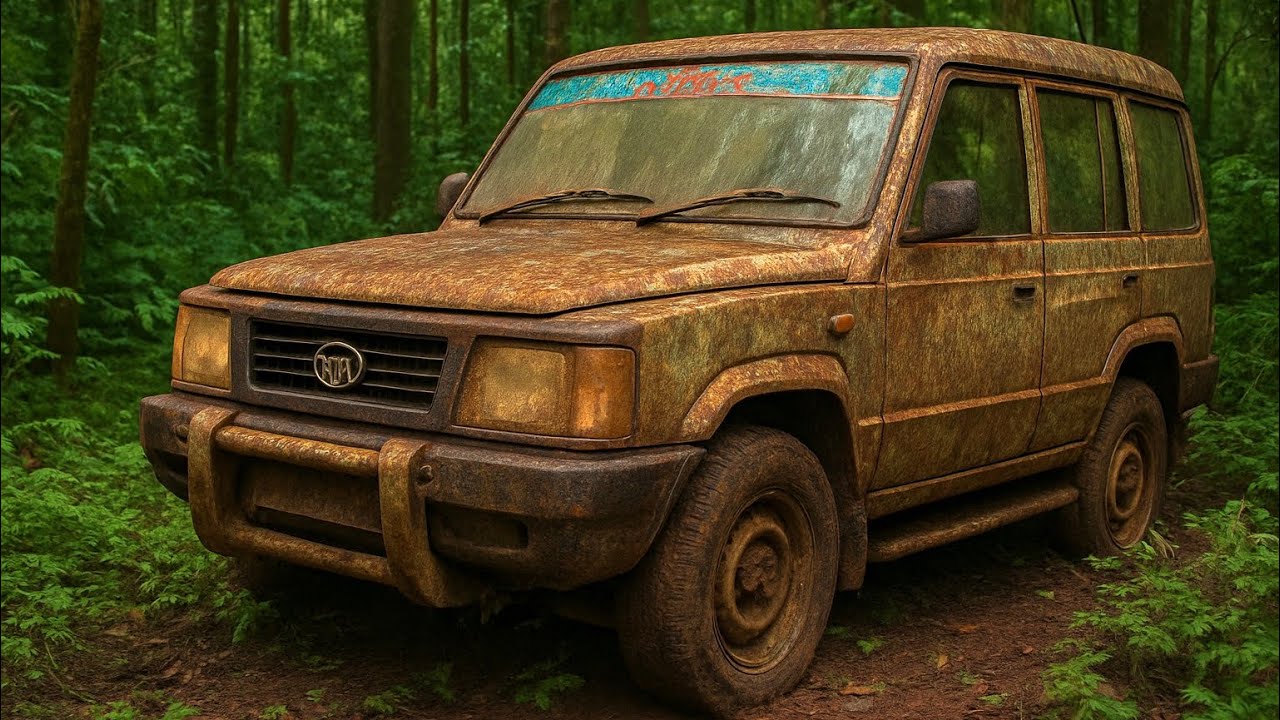I Found A Old Tata Legend Car Abandoned In Jungle For Long Time | Will it Start? | Car Restoration