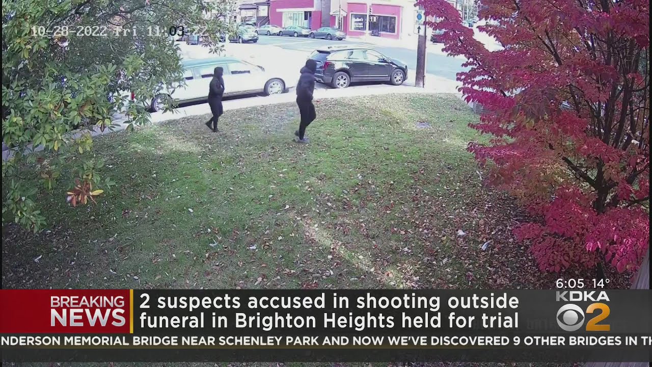 Suspects in Brighton Heights funeral shooting held for trial