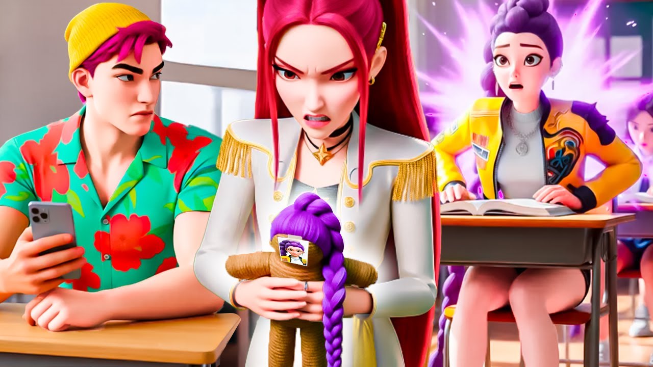 RESCUING RUMI FROM ABBY VS MIRA'S DOLL CONTROL - “GOLDEN” HUNTR/X | KPOP Demon Hunters