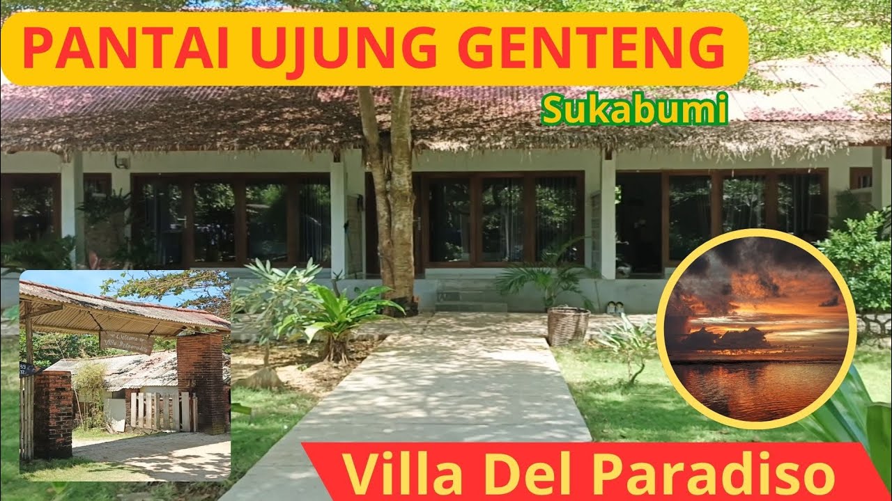 Perjalanan ke pantai Cibuaya ujung genteng | villa del Paradiso