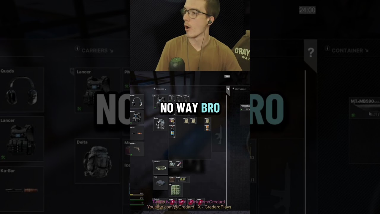 Kick.com/Credard streaming #grayzonewarfare #gzwtaskforcealpha #trending