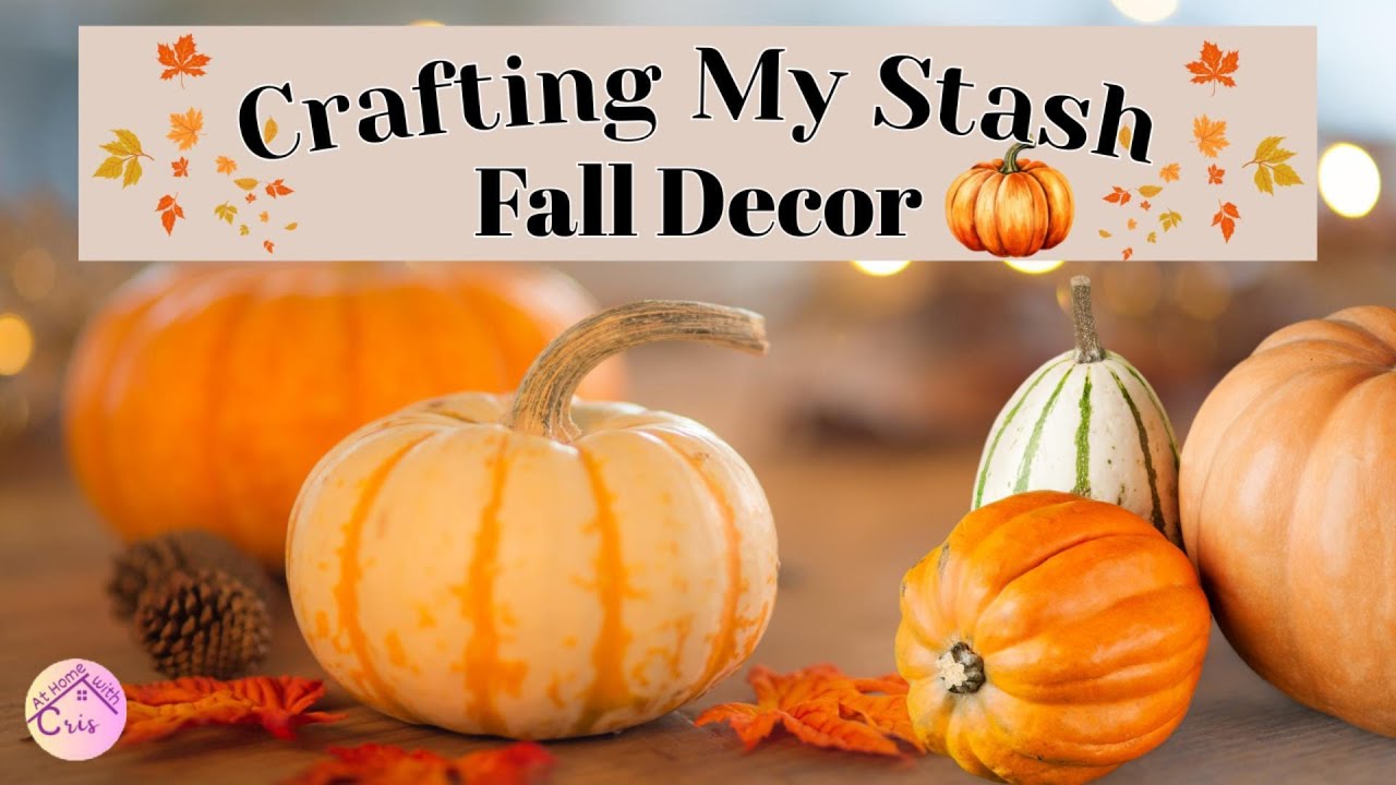 Foam Pumpkins Turned Fall Decor | Autumn DIYs | Fall Crafts for 2025 | Upcycled, Thrifted, Crafted