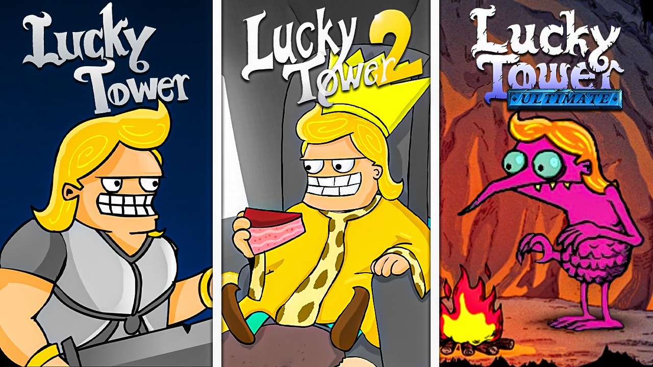 Я прошёл ВСЕ ЧАСТИ Lucky Tower, это игры детства